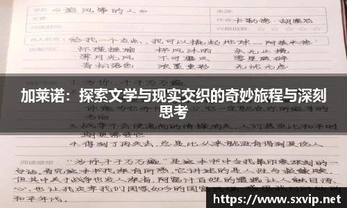 加莱诺：探索文学与现实交织的奇妙旅程与深刻思考